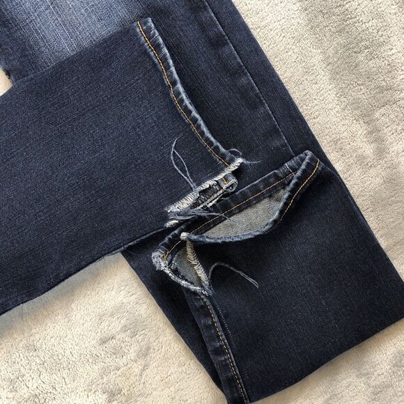 Abercrombie & Fitch WOMENS 2L Classic Stretch Low Rise Skinny Jeans Split Ankle - Picture 6 of 12